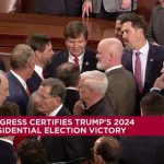 El Congreso certifica la victoria electoral de Trump en 2024