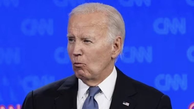 Joe Biden confundido