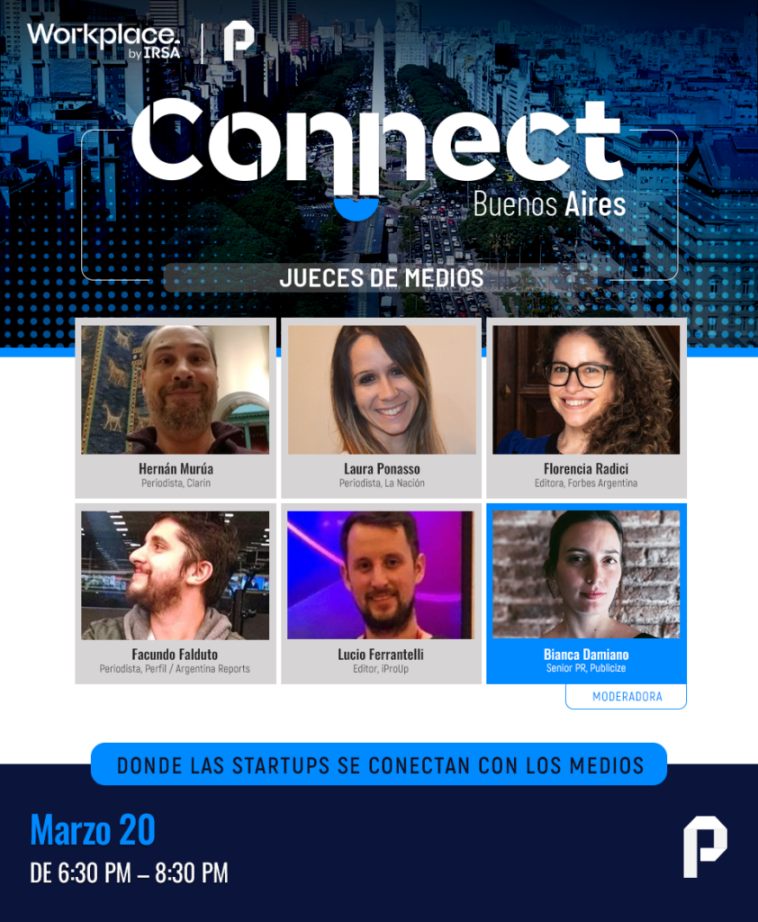 Dirección internacional de la competencia de lanzamiento de startup a Buenos Aires, Argentina