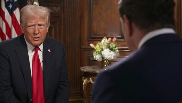 La entrevista del Super Bowl de Trump fue un desastre total