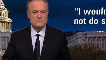 Lawrence O'Donnell llama a Trump por cerrar la biblioteca JFK