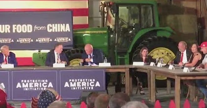 Los agricultores que votaron por Trump son recompensados ​​con una patada en los dientes