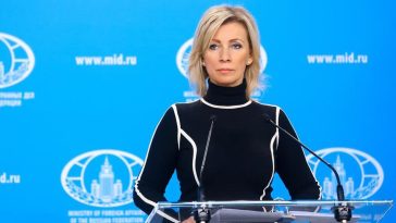 Zakharova anunció medidas de respuesta después de que Francia rechazó una visa a un periodista ruso