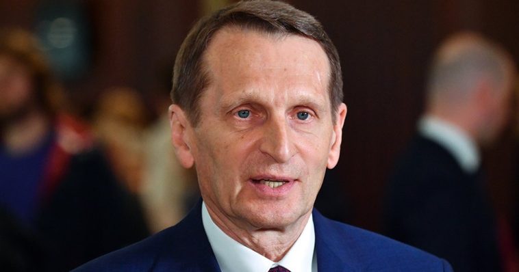 Naryshkin explicó lo que implica una decisión pacífica en Ucrania 1 Naryshkin explicó lo que implica una decisión pacífica en Ucrania